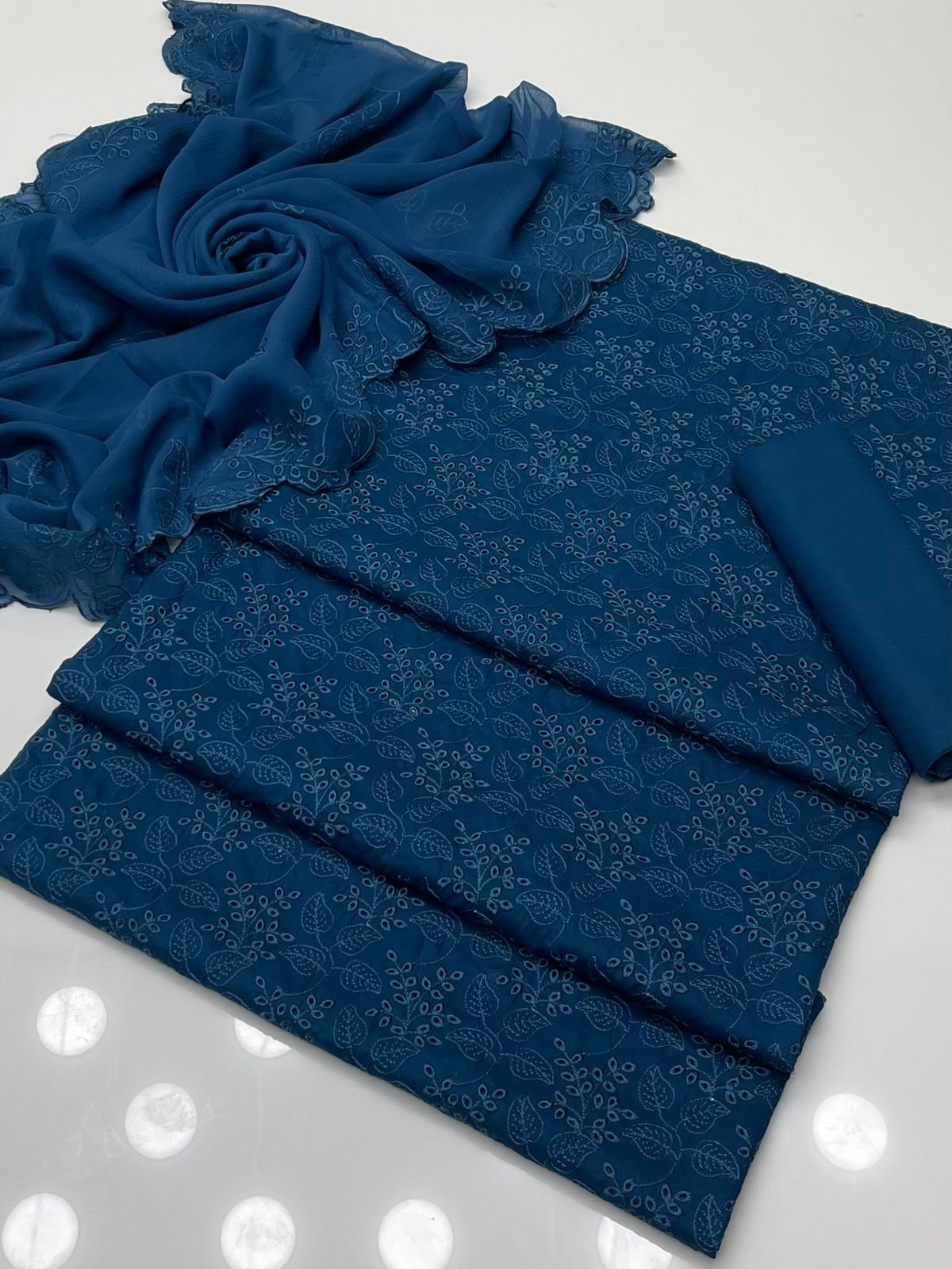 Lawn Computer chicken Kari Suit- Zinc - Image 2