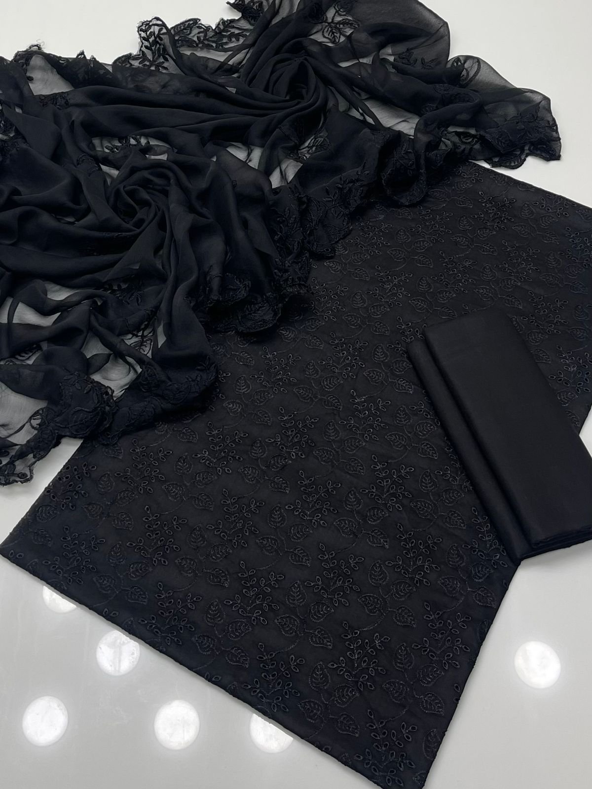 Lawn Computer chicken Kari Suit- Zinc - Image 7