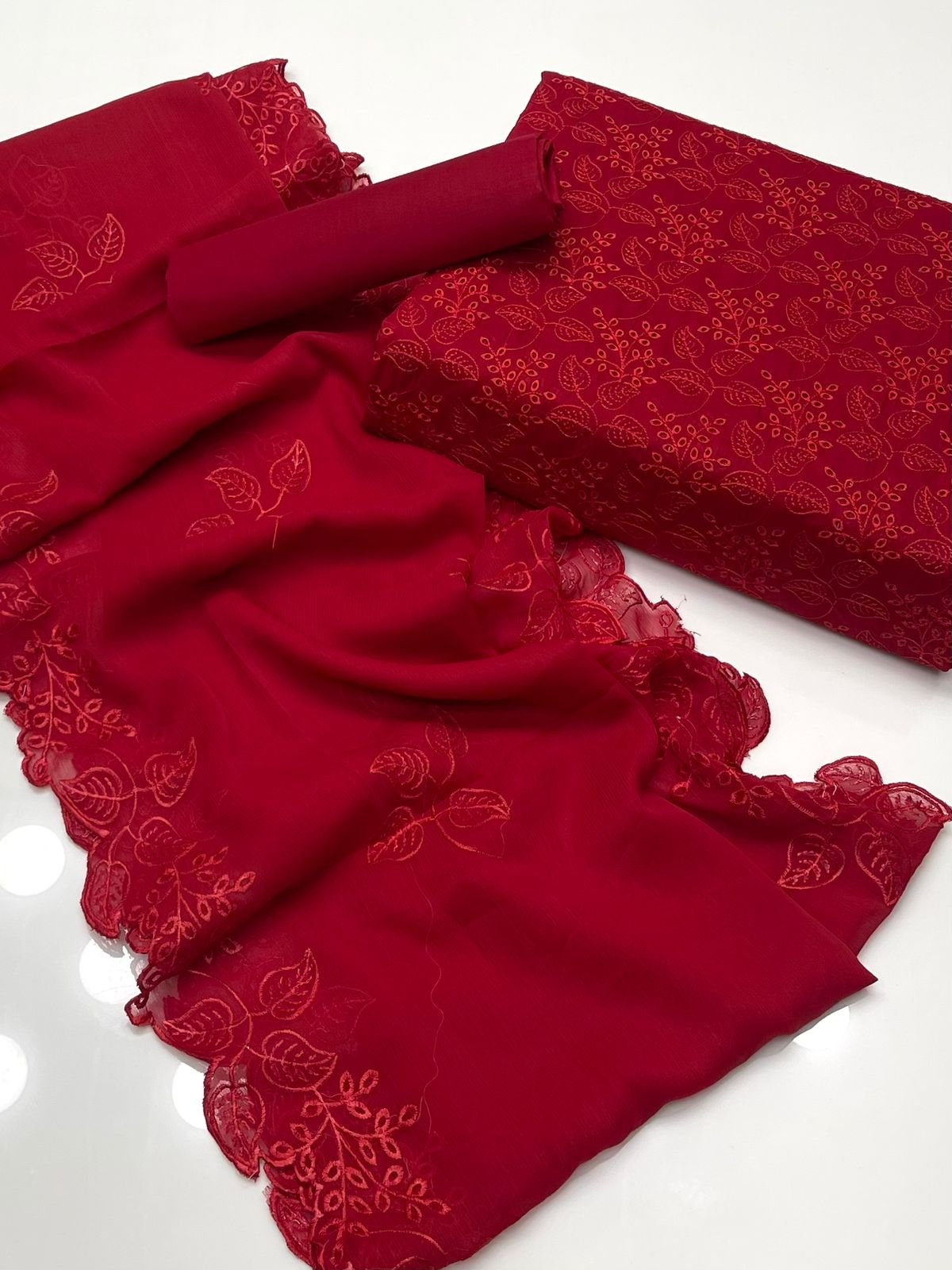 Lawn Computer chicken Kari Suit- Zinc - Image 9