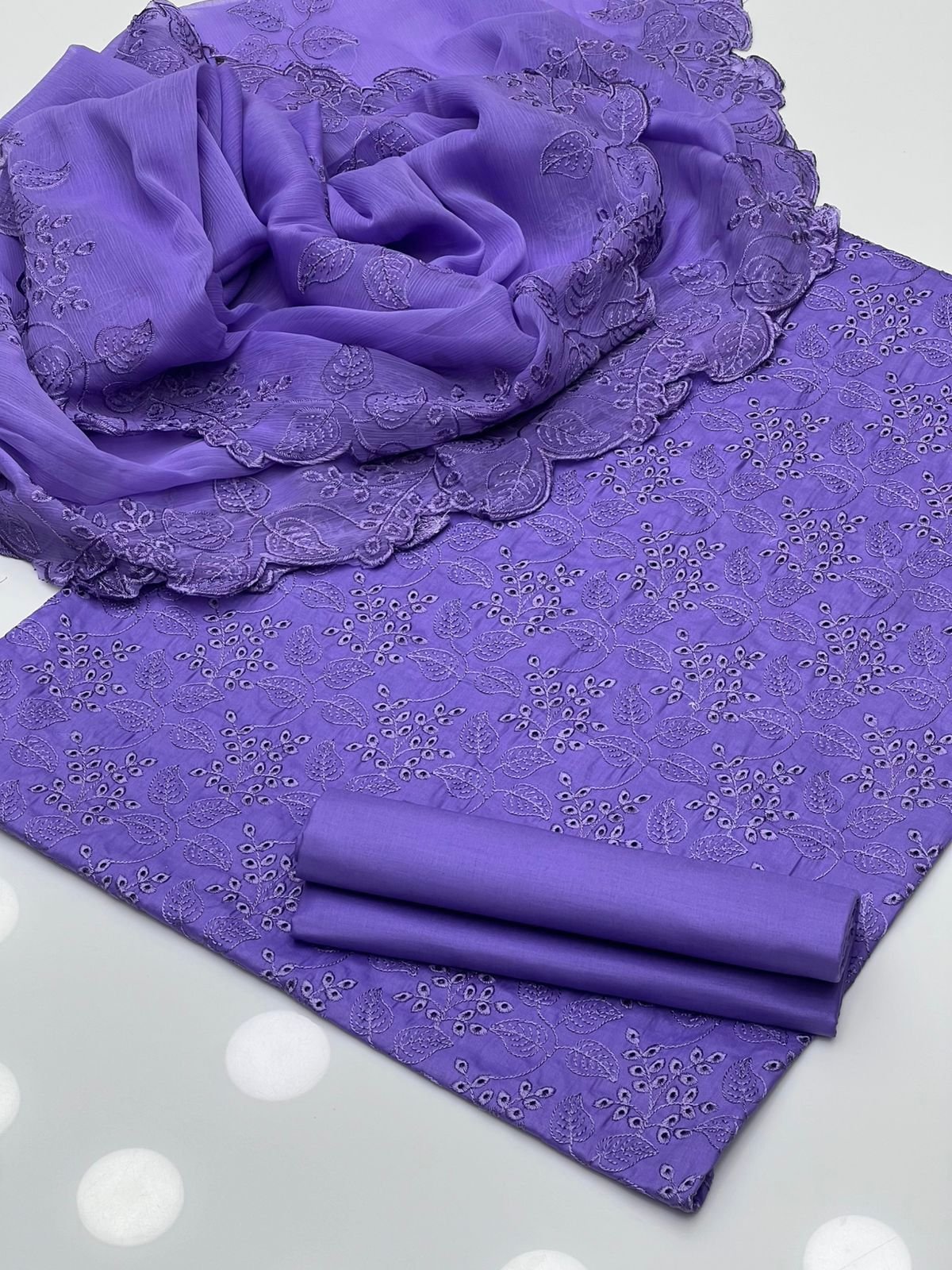 Lawn Computer chicken Kari Suit- Zinc - Image 10