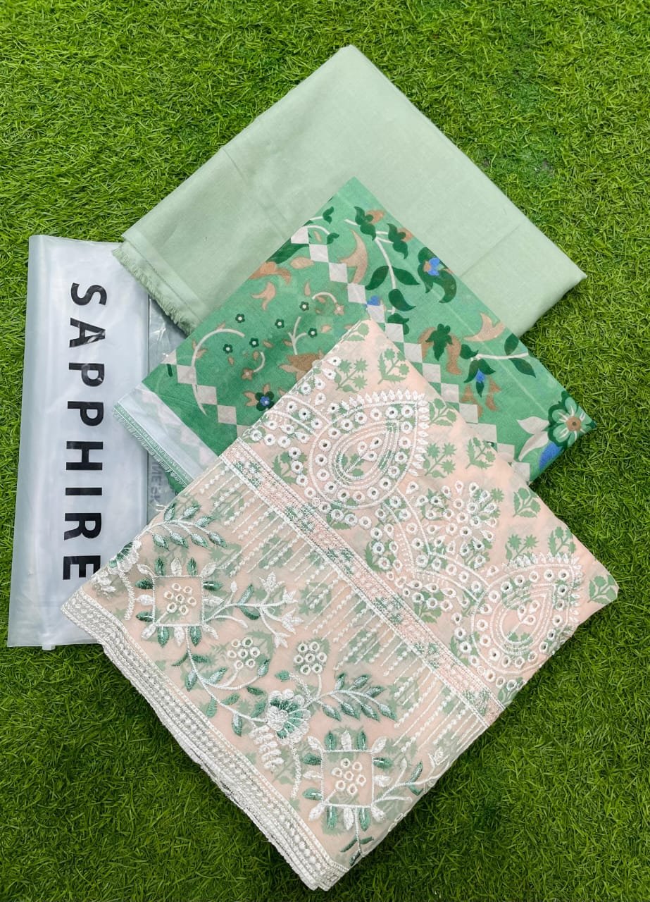 Sapphire Chikankari Collection